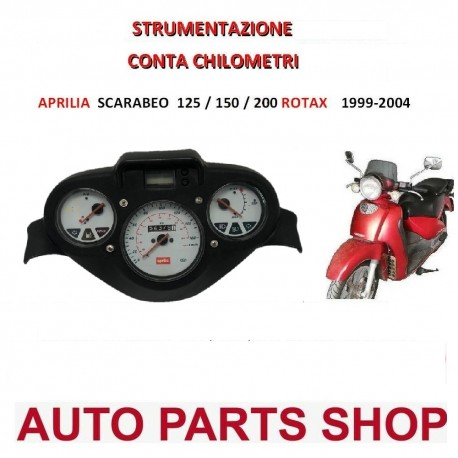 QUADRO STRUMENTI CONTA CHILOMETRI APRILIA SCARABEO 125 150 200 ROTAX