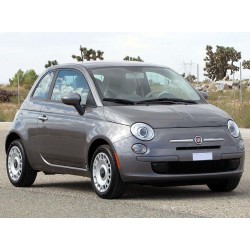 COPPIA CALOTTE SPECCHIETTI FIAT 500 COLORE GRIGIO 735 (2007-2015)