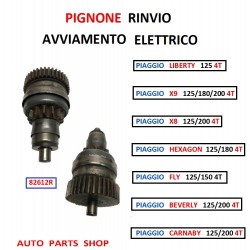 PIGNONE AVVIAMENTO ELETTRICO PIAGGIO LIBERTY 125 HEXAGON BEVERLY X9