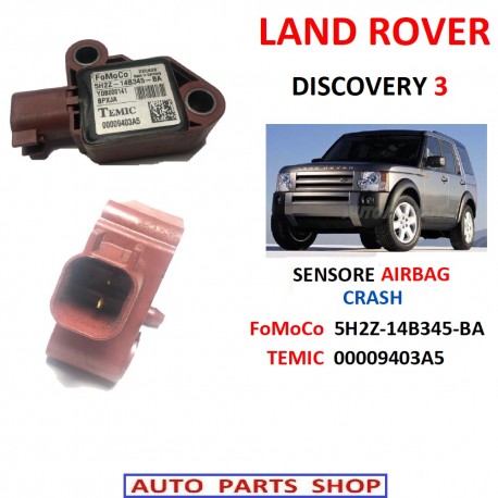 LAND Rover Discovery 3 2005-2009 Airbag Crash Sensore 5H2Z-14B345-BA