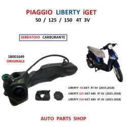 SERBATOIO CARBURANTE PIAGGIO LIBERTY IGET 50 125 150 4T 3V  1B001649