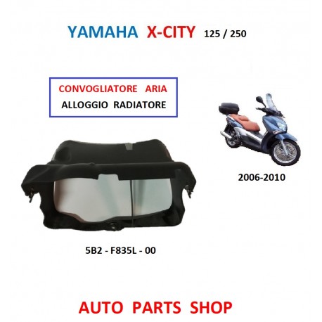 CONVOGLIATORE ARIA RADIATORE YAMAHA X-CITY 125-250