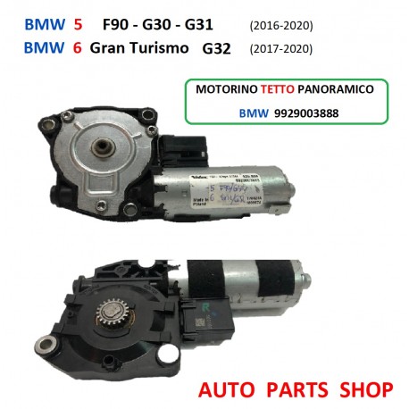 9929003888 MOTORINO ELETTRICO TETTO BMW serie 5 / 6 F90 G30 G31 G32