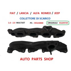 55229729 COLLETTORE DI SCARICO FIAT LANCIA ALFA ROMEO JEEP 1.6 - 2.0