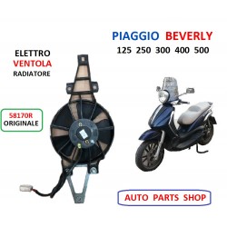 ELETTRO VENTOLA RAFFREDDAMENTO PIAGGIO BEVERLY  58170R