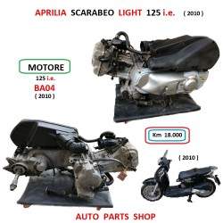 MOTORE APRILIA SCARABEO LIGHT 125 i.e. BA04 ( 2010 ) 18.000 Km
