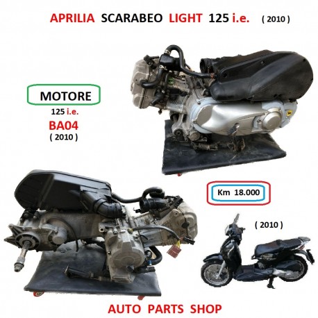 MOTORE APRILIA SCARABEO LIGHT 125 i.e. BA04 ( 2010 ) 18.000 Km
