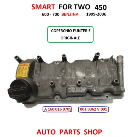 SMART 450 COPERCHIO PUNTERIE VALVOLE TESTATA ALBERO 0.6 0.7 BENZ