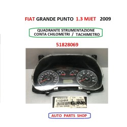 51828069 FIAT GRANDE PUNTO 1.3 MJET QUADRANTE STRUMENTAZIONE CONTA CHILOMETRI