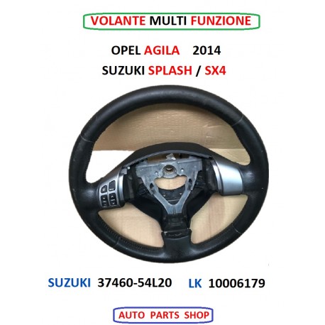 VOLANTE PELLE OPEL AGILA / SUZUKI SPLASH - SX4  37460-54L20