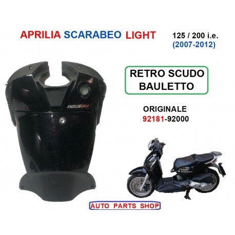 92181 RETRO SCUDO BAULETTO APRILIA SCARABEO LIGHT (2007-2012)