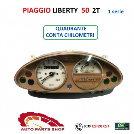 PIAGGIO LIBERTY 50 2T QUADRANTE CONTA CHILOMETRI TACHIMETRO