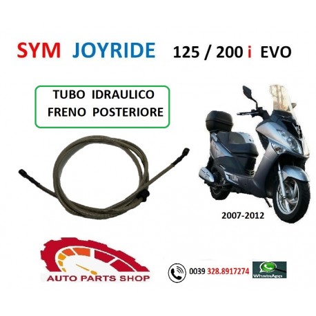 TUBO FRENO POSTERIORE SYM JOYRIDE EVO 125 - 200 i.e. 2007-2012