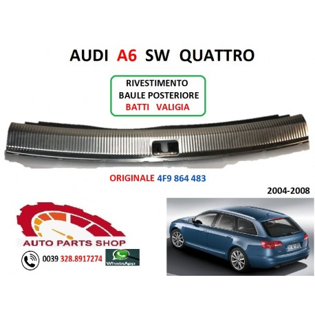 4F9864483 AUDI A6 SW AVANT BATTI VALIGIA RIVESTIMENTO C6 4F