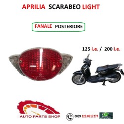 APRILIA SCARABEO LIGHT 125 200 FANALE POSTERIORE 2007-2011