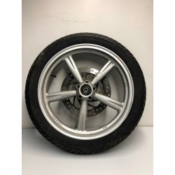 RUOTA ANTERIORE APRILIA SCARABEO LIGHT ( 2007-2011) GOMMA+CERCHIO