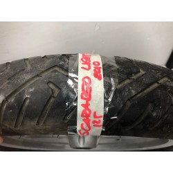 RUOTA ANTERIORE APRILIA SCARABEO LIGHT ( 2007-2011) GOMMA+CERCHIO