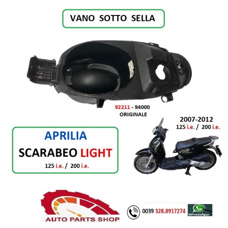 92211-94000 APRILIA SCARABEO LIGHT 125 200 VANO SOTTO SELLA(2007-2011)