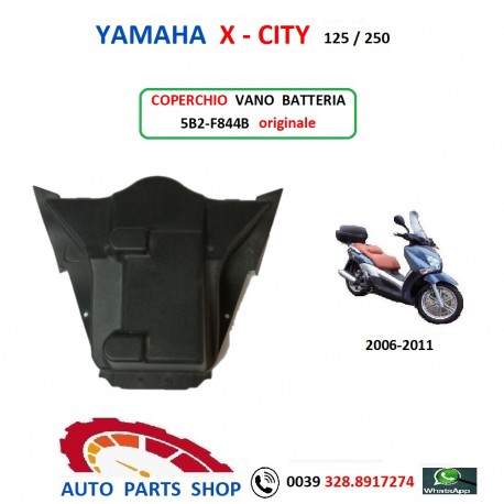 YAMAHA X-CITY 125 250 COPERCHIO BATTERIA  5B2-F844B