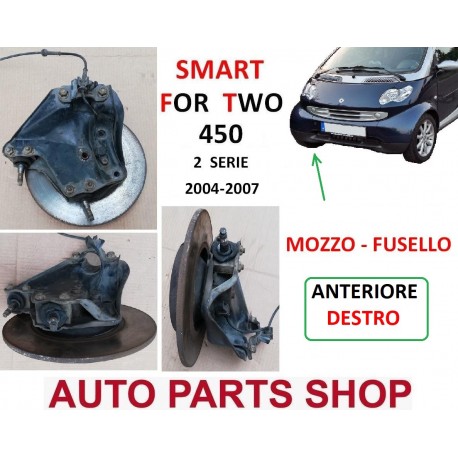 MOZZO FUSELLO ANTERIORE SINISTRO SMART FOR TWO 2004-2007 COMPLETO