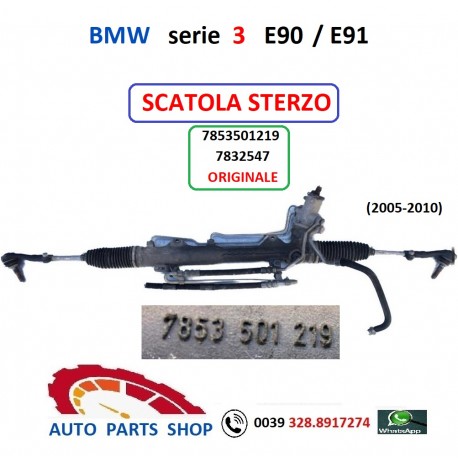 7853501219 SCATOLA STERZO GUIDA BMW serie 3 E90 - E91 7832547