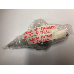 100783 ALBERO MOTORE + BIELLA APRILIA SR - SCARABEO 50 2T DITECH i.e