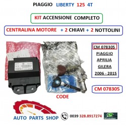 CM078305 KIT UNITÉ DE COMMANDE D'ALLUMAGE PIAGGIO GILERA APRILIA 125 LIBERTY