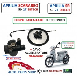 APRILIA SR SCARABEO 50 2T DITECH CORPO FARFALLATO CAVO