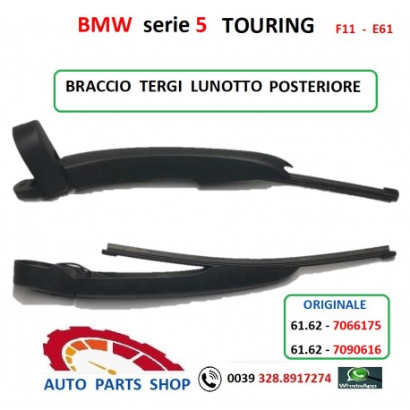 7066175 BMW serie 5 Touring F11 E61 BRACCIO TERGI LUNOTTO POSTERIORE