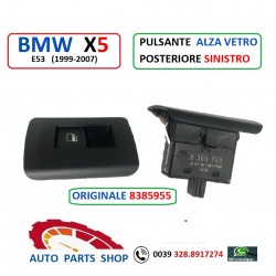 8385955 BMW X5  E53 PULSANTE ALZA VETRO POSTERIORE SINISTRO ORIGINALE