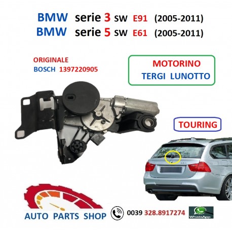 1397220905 MOTORINO TERGI LUNOTTO BMW 3 5 TOURING E91 / E61 BOSCH