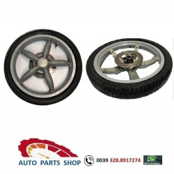 APRILIA SCARABEO 50 2T DITECH RUOTA POSTERIORE CERCHIO 16X1.85 DISCO GRIMECA