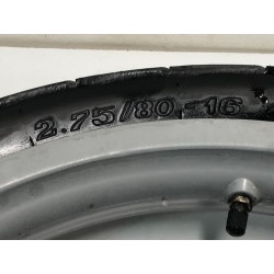 APRILIA SCARABEO 50 2T DITECH RUOTA POSTERIORE CERCHIO 16X1.85 DISCO GRIMECA