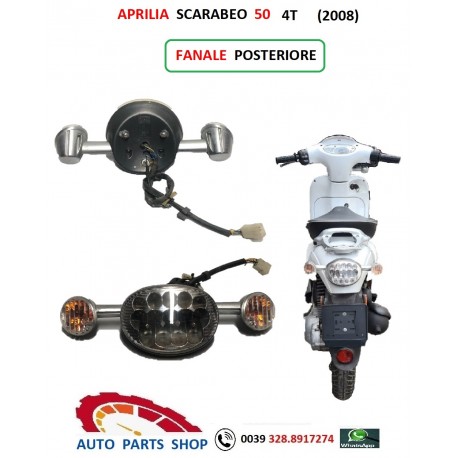854984 FANALE POSTERIORE LED APRILIA SCARABEO 50 - 100 (2006-2010)