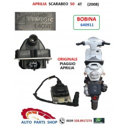 640911 BOBINA ACCENSIONE APRILIA SCARABEO 50 4T (2006-2010)