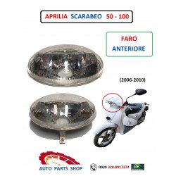 FARO ANTERIORE APRILIA SCARABEO 50 - 100  (2006-2010) FANALE LUCE