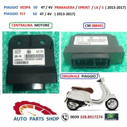 CM088401 CENTRALINA MOTORE PIAGGIO VESPA 50 4T/4V PRIMAVERA SPRINT LX S FLY (2013-2017)