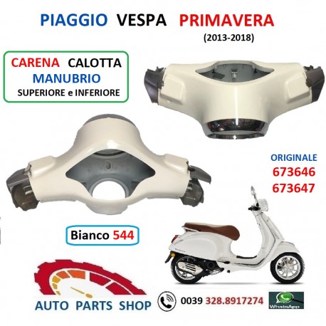 CARENA COPRIMANUBRIO PIAGGIO VESPA PRIMAVERA (2013-2018) 50 125 150