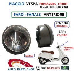 680055 FARO FANALE ANTERIORE PIAGGIO VESPA PRIMAVERA SPRINT (2013-2018)