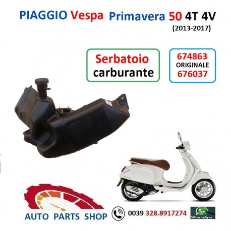 SERBATOIO CARBURANTE PIAGGIO VESPA PRIMAVERA 50 4T/4V (2013-2018)