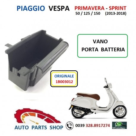 1B003210 VASCHETTA PORTA BATTERIA PIAGGIO VESPA Primavera / Sprint (2013 - 2018)