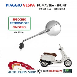 CM261901 SPECCHIO RETROVISORE SINISTRO PIAGGIO VESPA PRIMAVERA SPRINT ( 2013-2018)