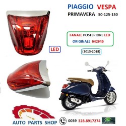 642946 VESPA PRIMAVERA 50-125-150 GRUPPO OTTICO FANALE POSTERIORE LED
