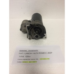 Anlasser Fiat / Lancia / Alfa Romeo / Jeep 51810308 A152 BOSCH 0001138010