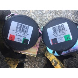 Ceinture de sécurité Fiat Grande Punto / Punto Evo 2010 à l'Arrière Gauche et Droit 616789100A 607707100D