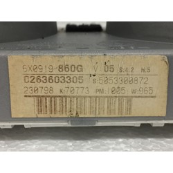 Volkswagen LUPO CADRAN Instrumentation 0263603305 A Miles moto mètre 98 99